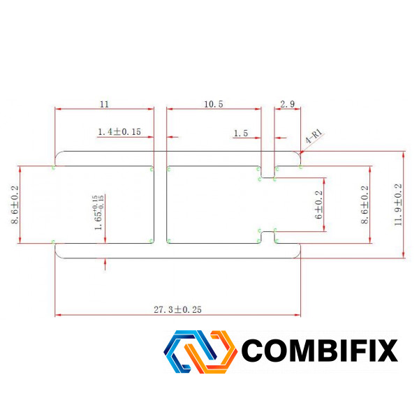 Ролик нижній для профіля(Н)22.26.040